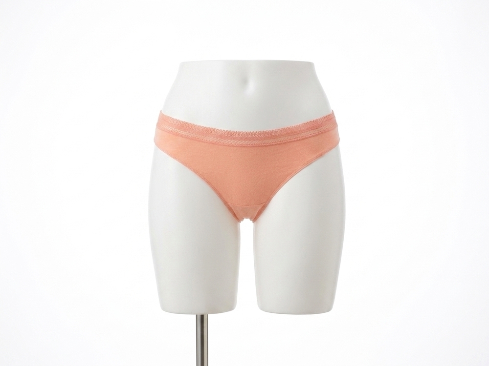 NEW COMMANDO pure pima thong panty in peach blossom